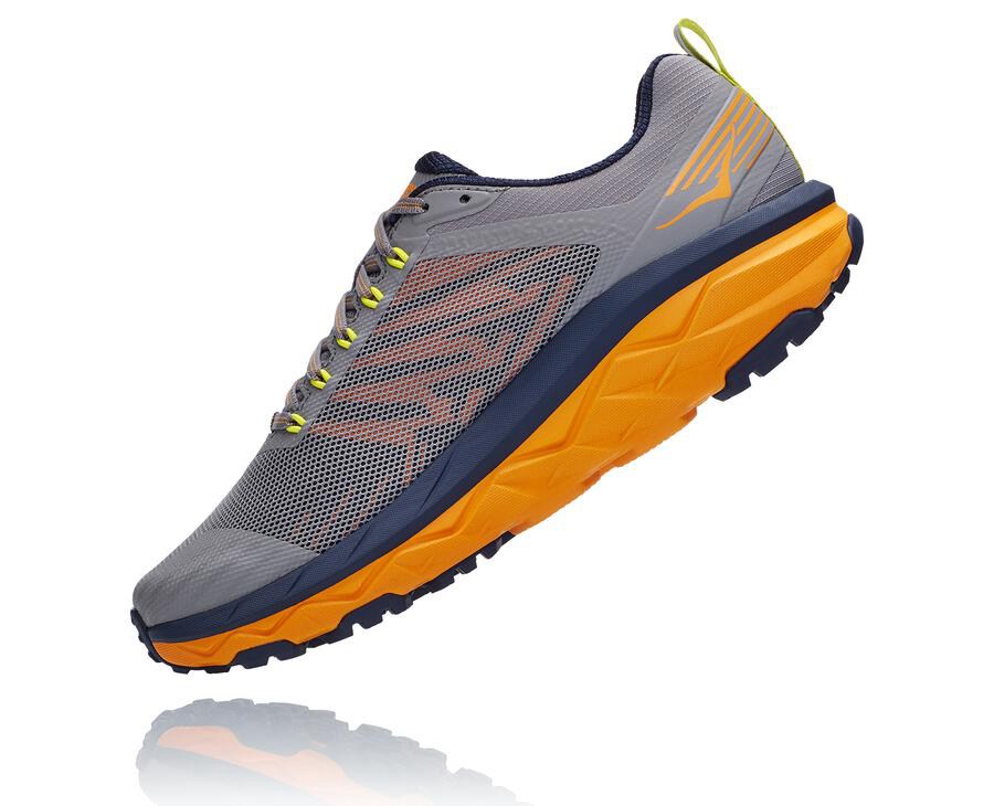 Hoka One One Trainers Mens Grey - Challenger ATR 5 - 83529MSIV